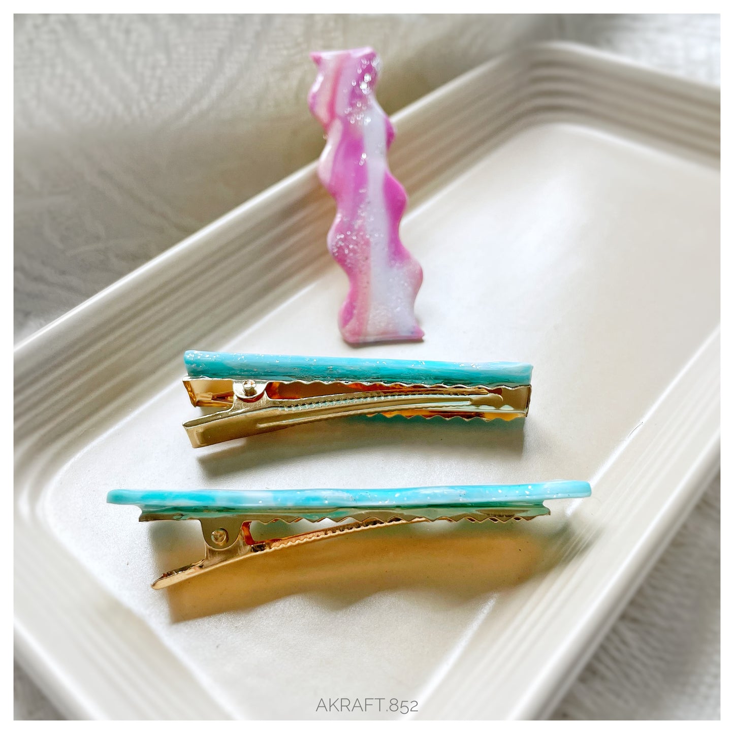 雲石系列髮夾
