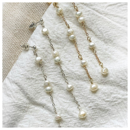 Freshwater small Pearl Drop Earrings