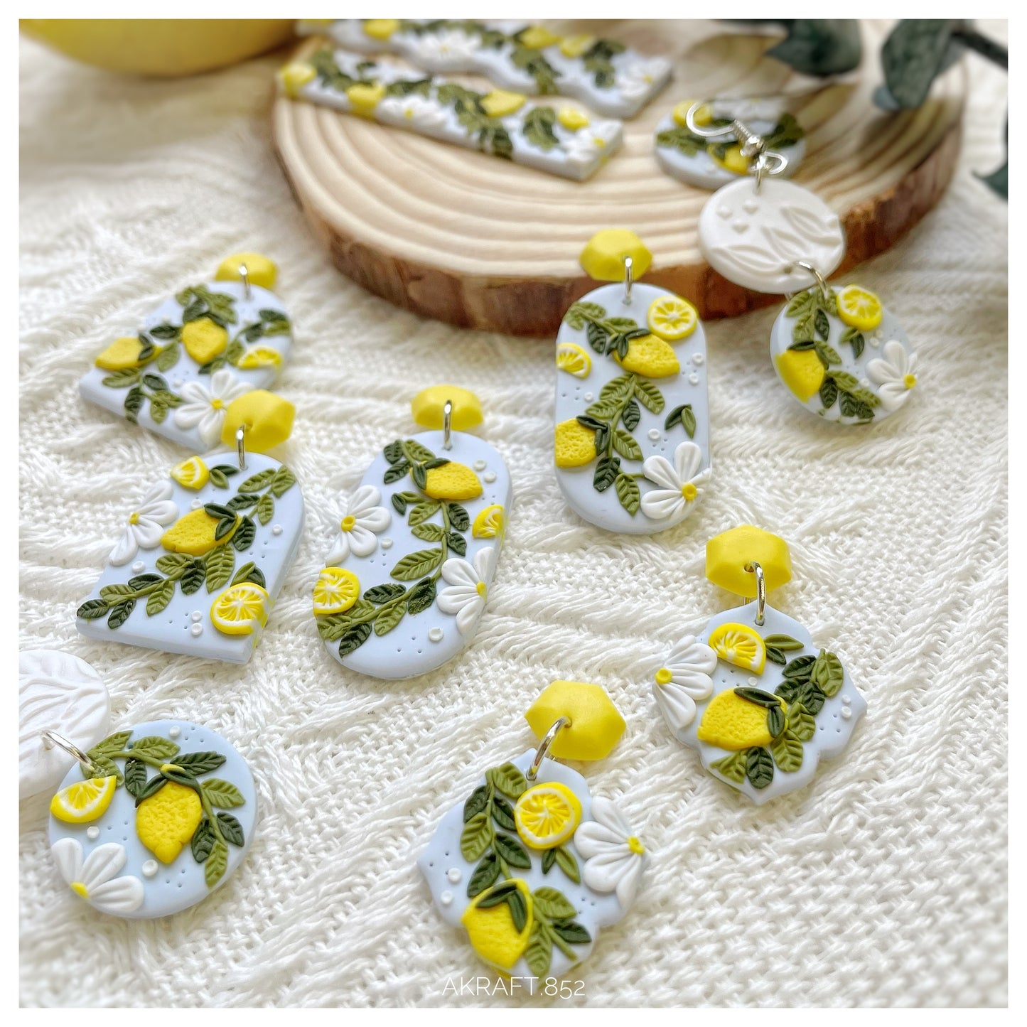 Lemon with Flower