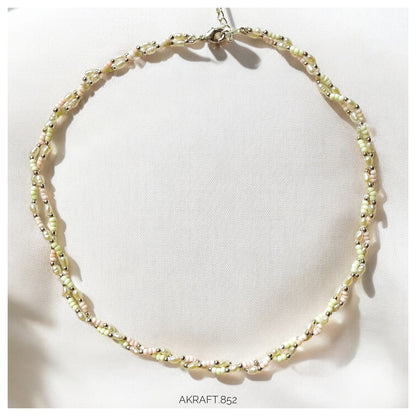 Double Layer Soft Color Millet Pearl Necklace