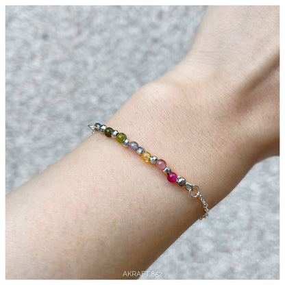 LITTLE－Nature Tourmaline String Bracelet