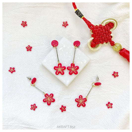 CNY Big Blossom Earrings